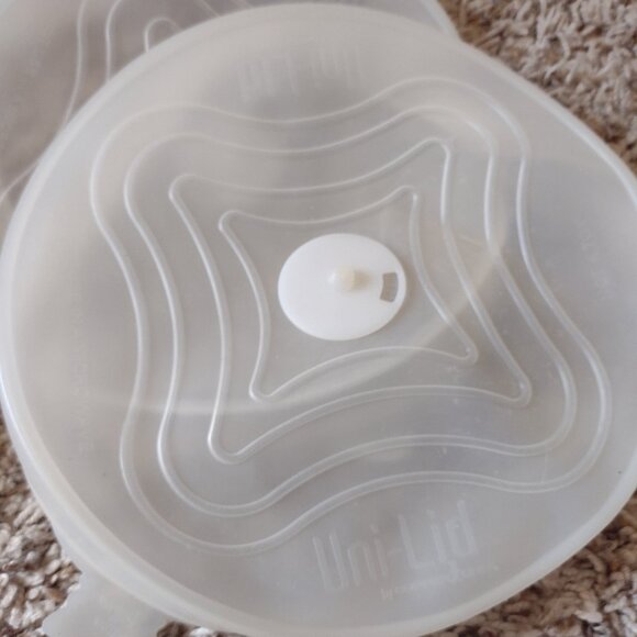 Lot of 4 Uni-Lid food storage flexible lids - Picture 3 of 3